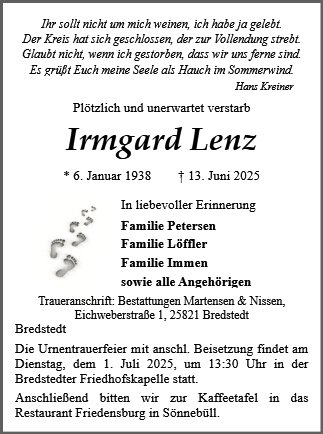 Irmgard Lenz