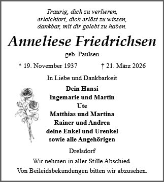Anneliese Friedrichsen