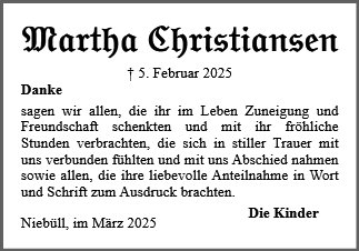 Martha Christiansen