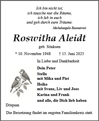 Roswitha Aleidt