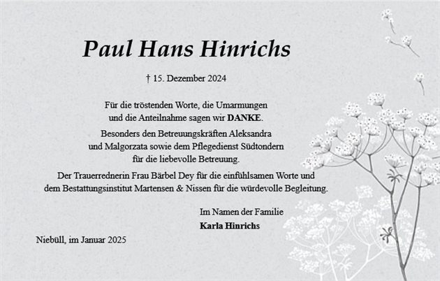 Paul Hinrichs