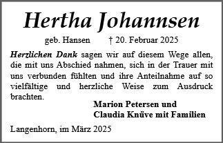 Hertha Johannsen