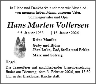 Hans Marten Vollersen