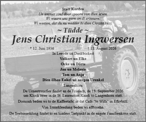 Jens Ingwersen