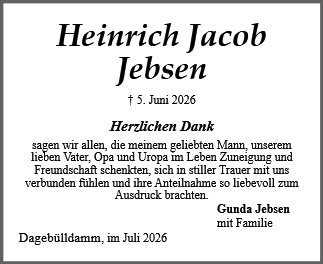 Heinrich Jacob Jebsen