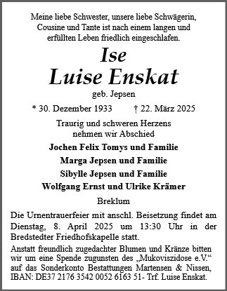 Luise Enskat