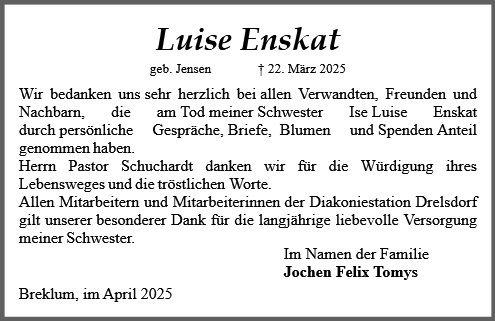 Luise Enskat