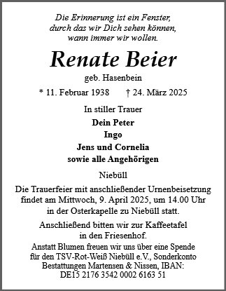 Renate Beier