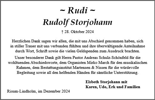 Rudolf Storjohann