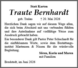 Traute Bernhardt