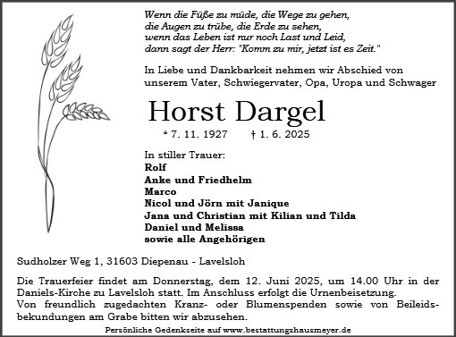 Horst Dargel