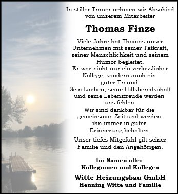 Thomas Finze