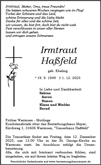 Irmtraut Haßfeld