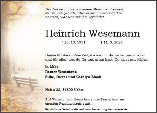 Heinrich Wesemann