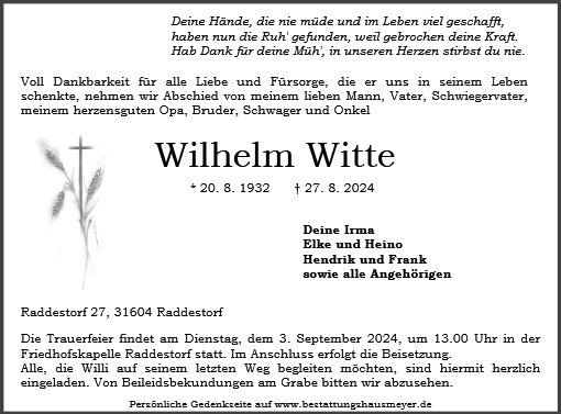 Wilhelm Witte 