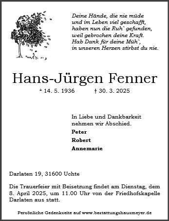 Hans-Jürgen Fenner