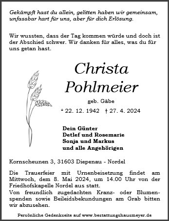 Christa Pohlmeier