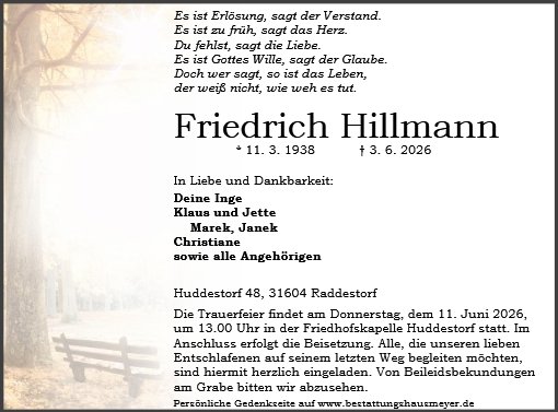 Friedrich Hillmann