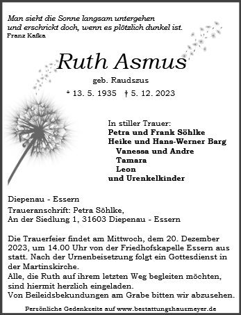Ruth Asmus