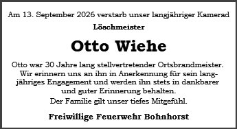 Otto Wiehe 