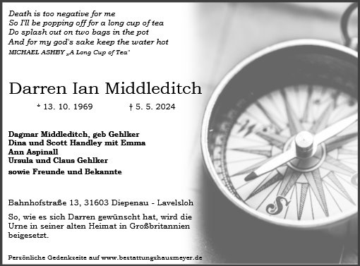 Darren Ian Middleditch
