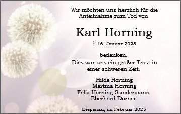 Karl Horning