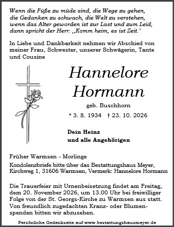 Hannelore Hormann