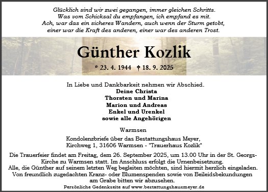 Günther Kozlik