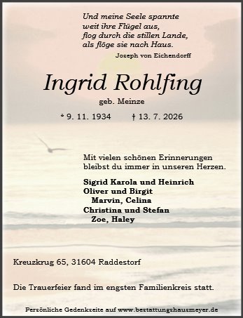 Ingrid Rohlfing