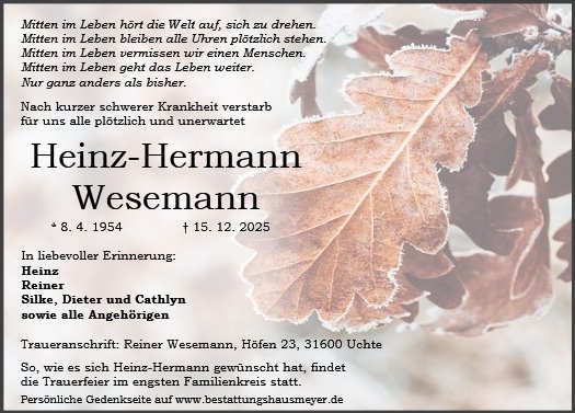 Heinz-Hermann Wesemann