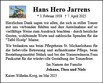 Hans Hero Jarrens