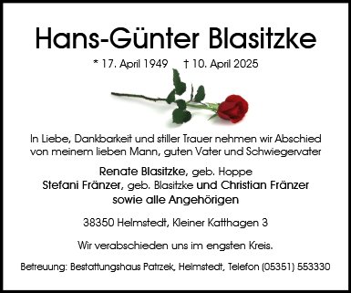 Hans-Günter Blasitzke