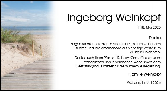 Ingeborg Weinkopf