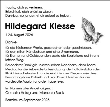 Hildegard Klesse