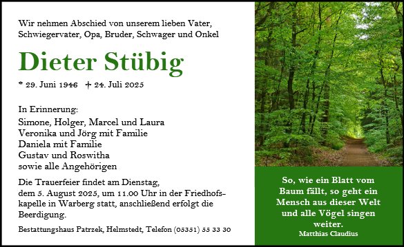 Dieter Stübig