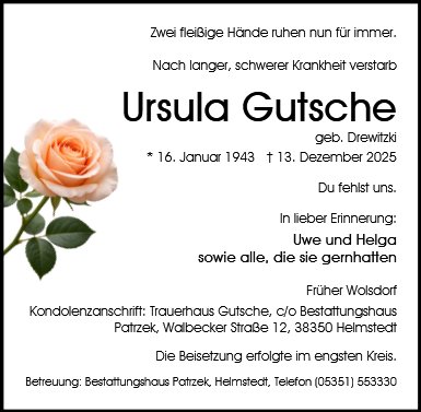 Ursula Gutsche