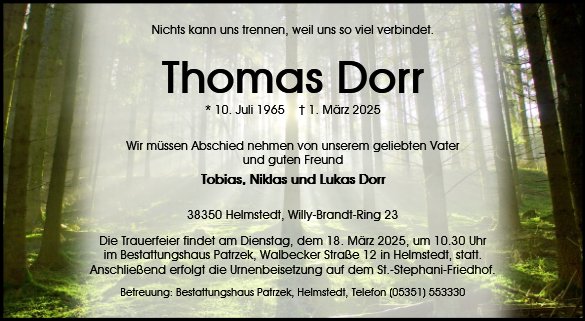 Thomas Dorr