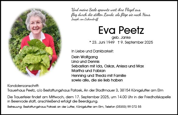 Eva Peetz