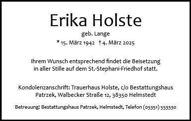 Erika Holste