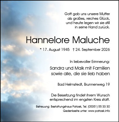 Hannelore Maluche