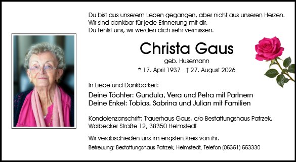 Christa Gaus