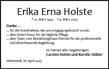 Erika Holste