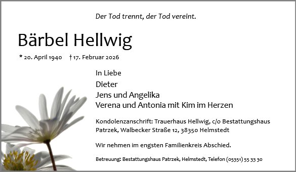 Bärbel Hellwig