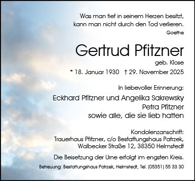 Gertrud Pfitzner