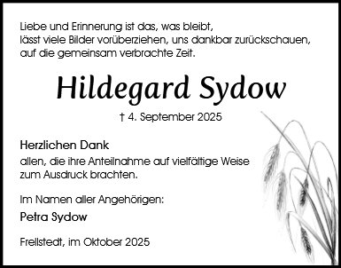 Hildegard Sydow
