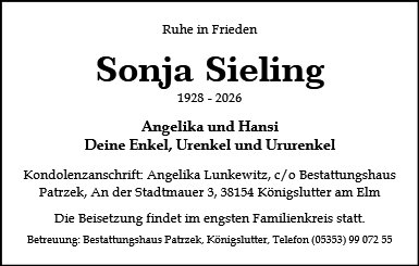 Sonja Sieling