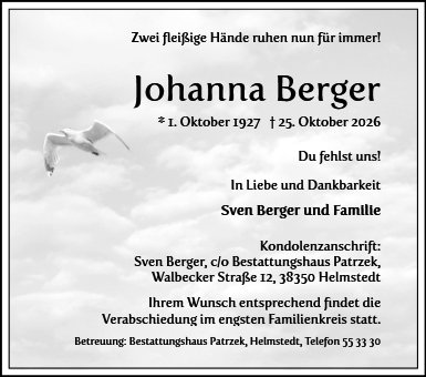 Johanna Berger