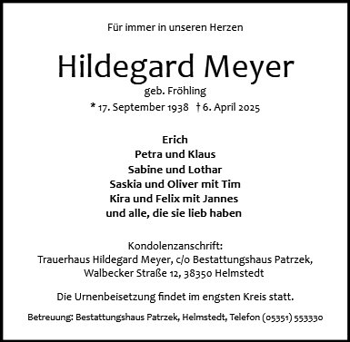 Hildegard Meyer