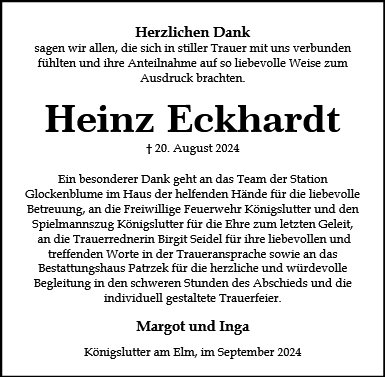 Heinz Eckhardt