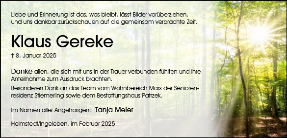 Klaus Gereke